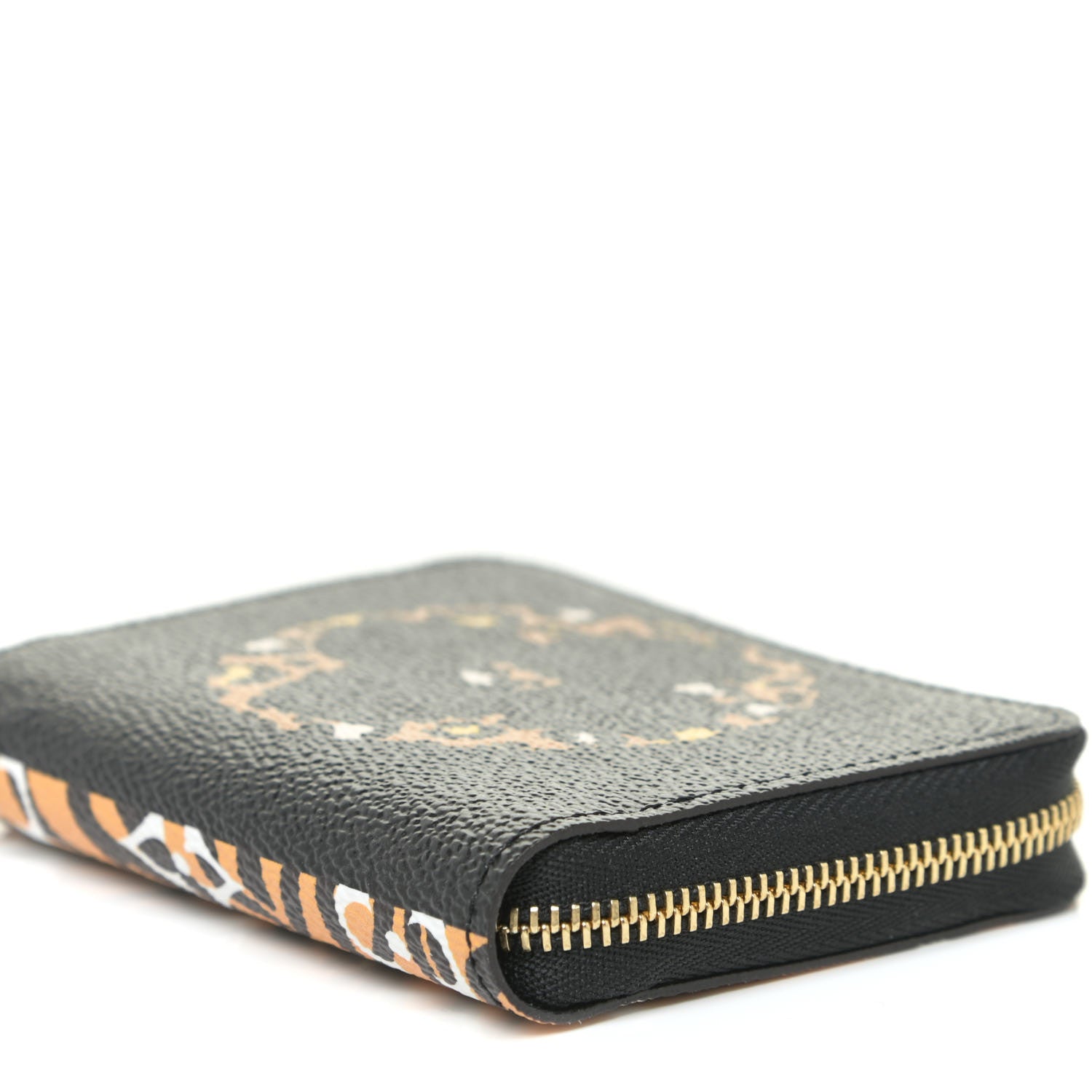 Louis Vuitton Monogram Giant Jungle Zippy Coin Purse Black 8 of 9