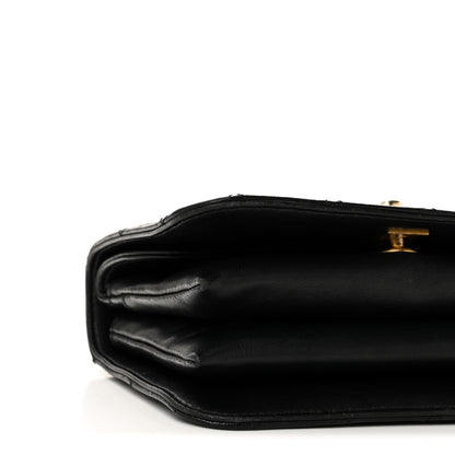 Chanel Caviar Quilted Mini Top Handle Flap Black 9 of 10