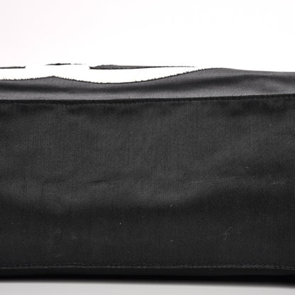 Chanel Canvas Chain Jumbo CC Tote Black 13 of 13