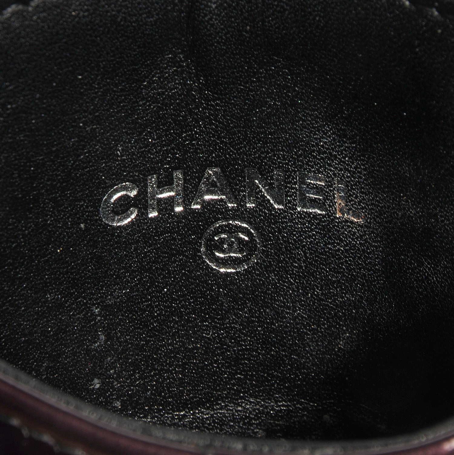 Chanel Patent Quilted Brilliant iPhone 4 Case Black 7 of 10