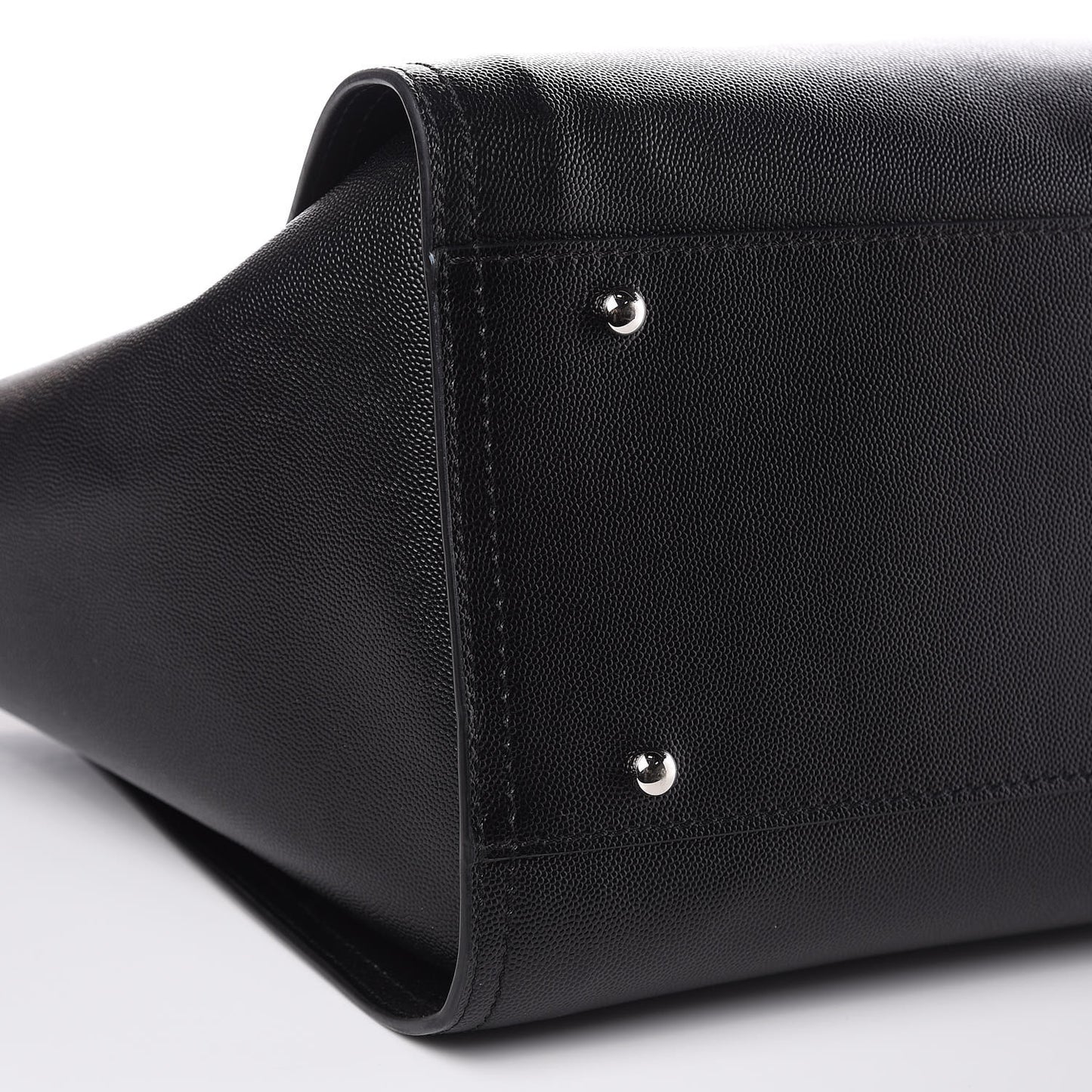 Caviar Large Studded Deauville Tote Black