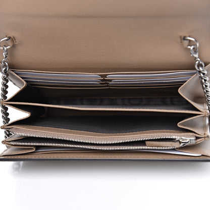 Gucci GG Supreme Monogram Mini Dionysus Chain Wallet Beige Taupe 5 of 10