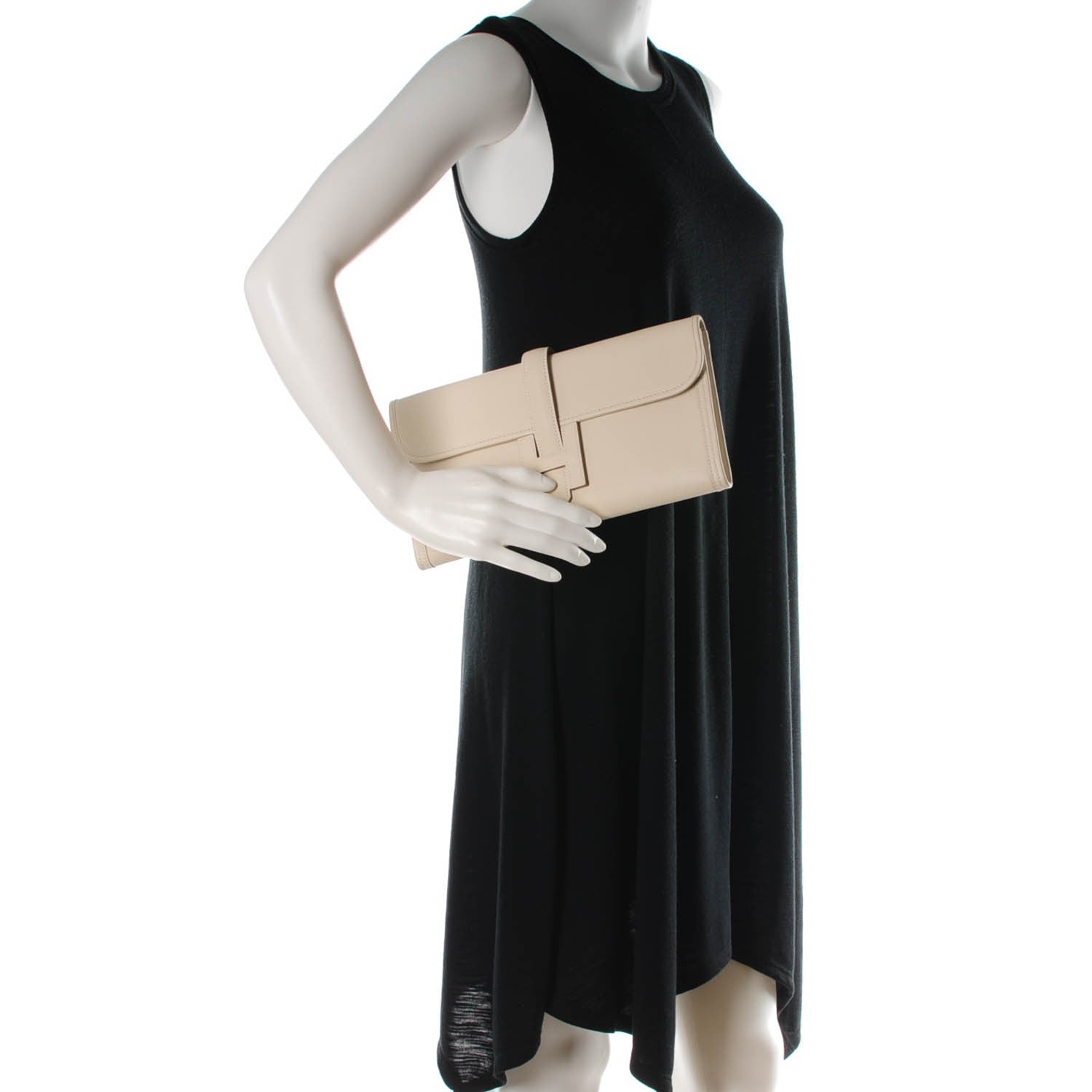 Hermes Swift Jige Elan 29 Clutch Craie 2 of 16