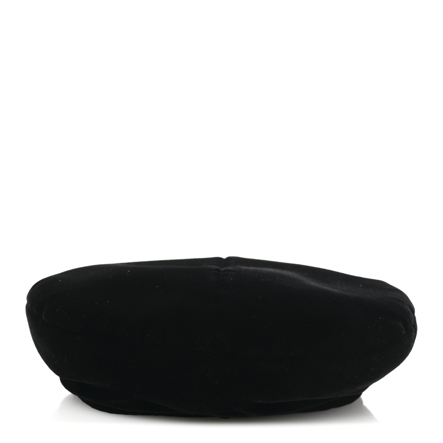 Chanel Velvet Beret Hat S Black 6 of 8