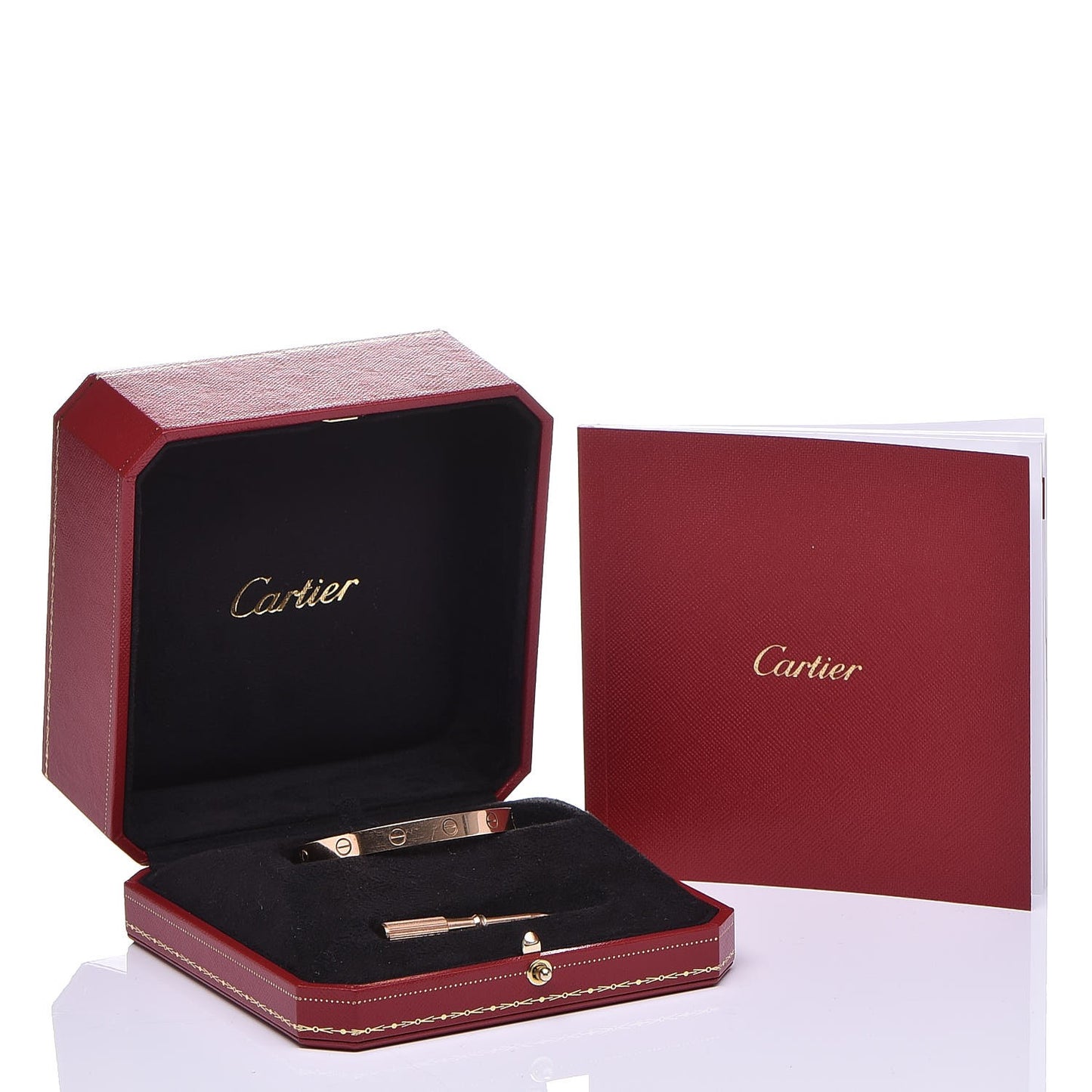 18K Pink Gold LOVE Bracelet 16