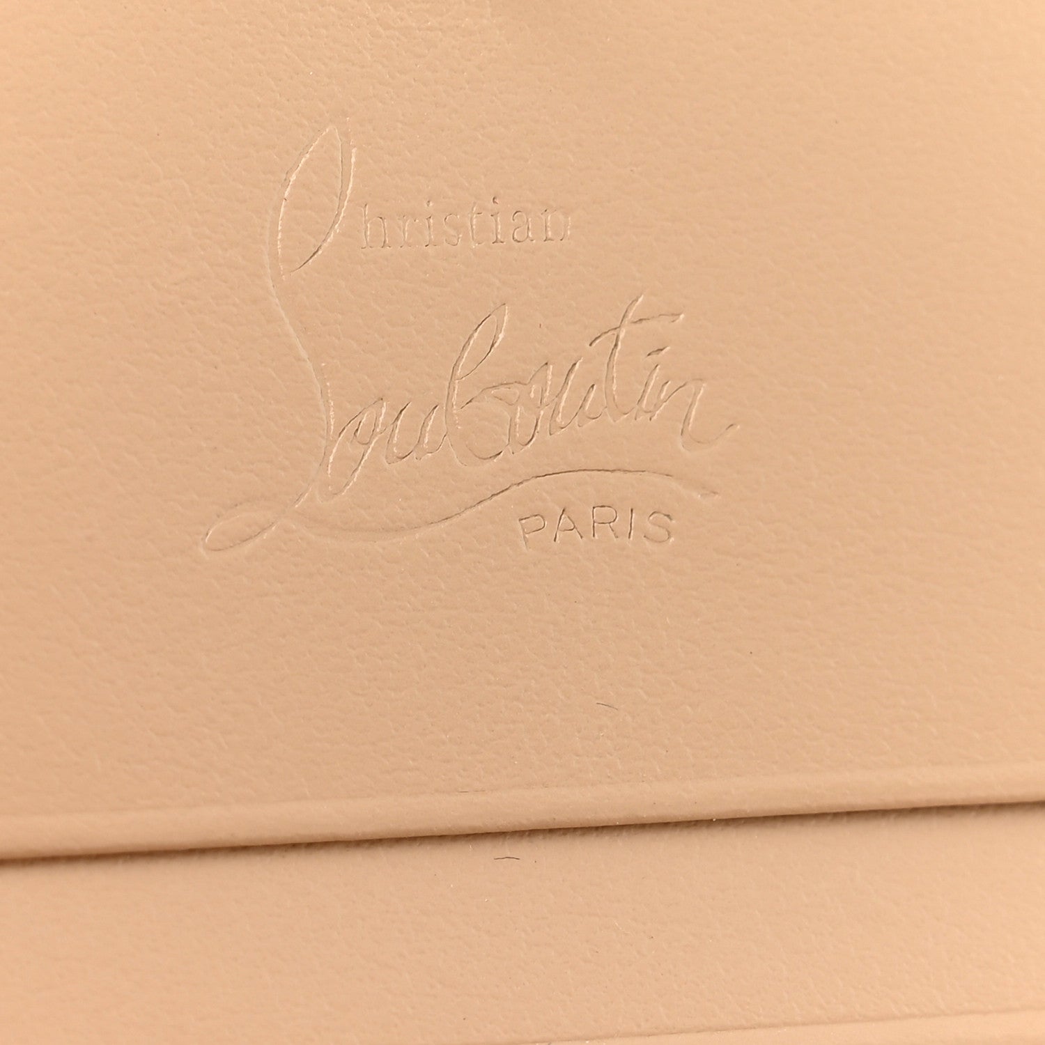 Christian Louboutin Crocodile Embossed Calfskin Palatin Wallet Nougat 6 of 8