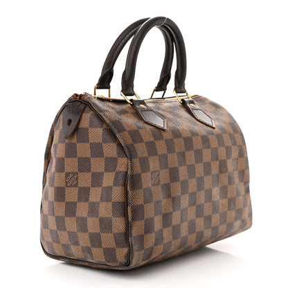 Louis Vuitton Damier Ebene Speedy 25 3 of 12