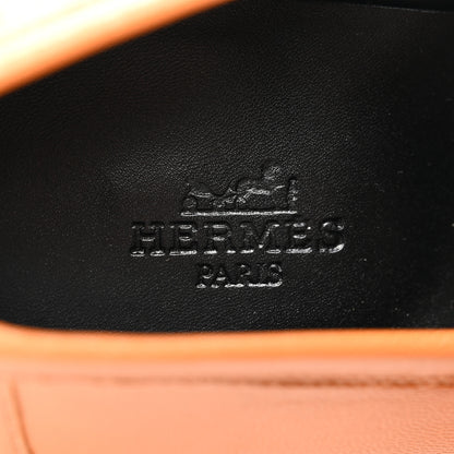 Hermes Goatskin Womens Royal Loafers 41 Naturel 7 of 9