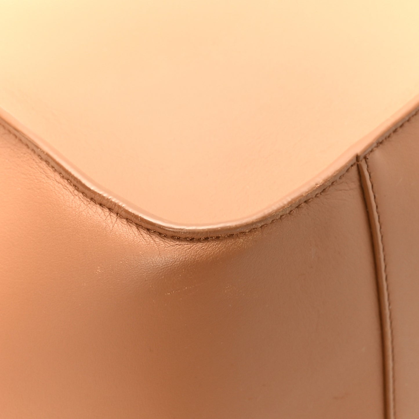 Calfskin Vienne Lili 24 Tote Brun Dore