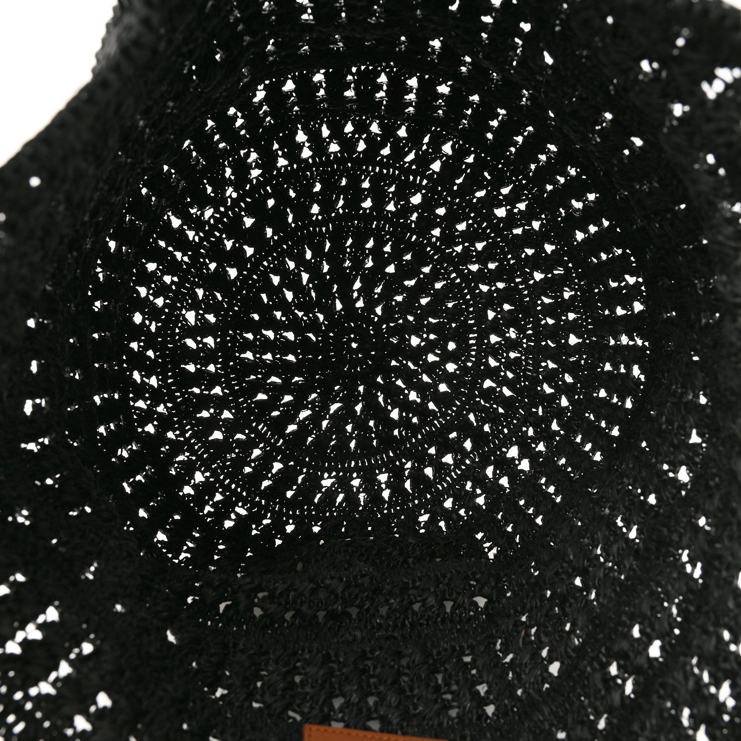 Saint Laurent Raffia Calfskin Medium Panier Tote Black 5 of 9