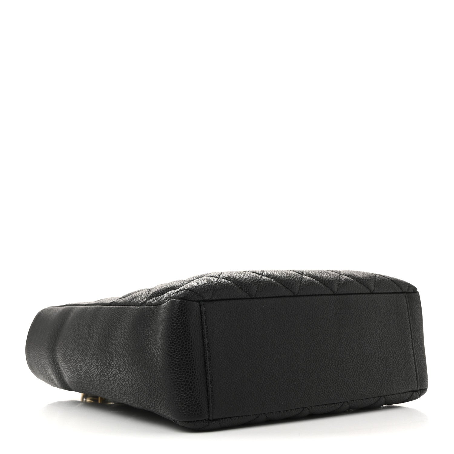 Chanel Caviar Quilted Petit Shopping Tote PST Black 4 of 11