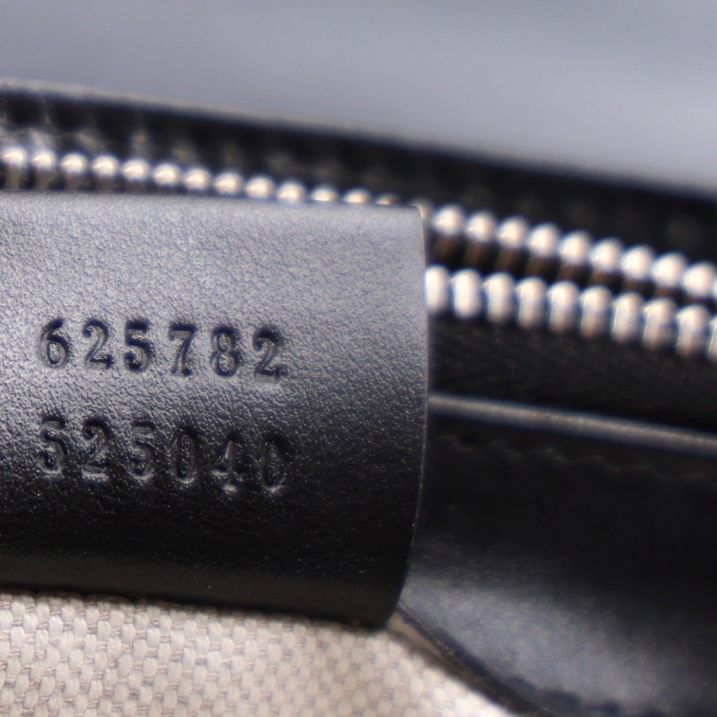 Calfskin GG Tennis Embossed Messenger Bag Black