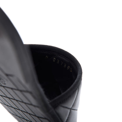 Chanel Lambskin Quilted CC Mules Sandals S Black 10 of 11