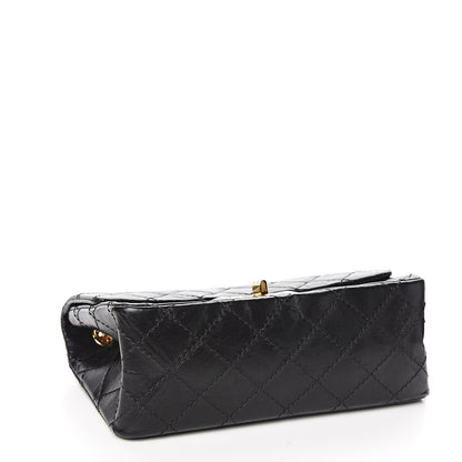 Chanel Aged Calfskin Quilted 2.55 Reissue Mini Flap Black 3 of 10