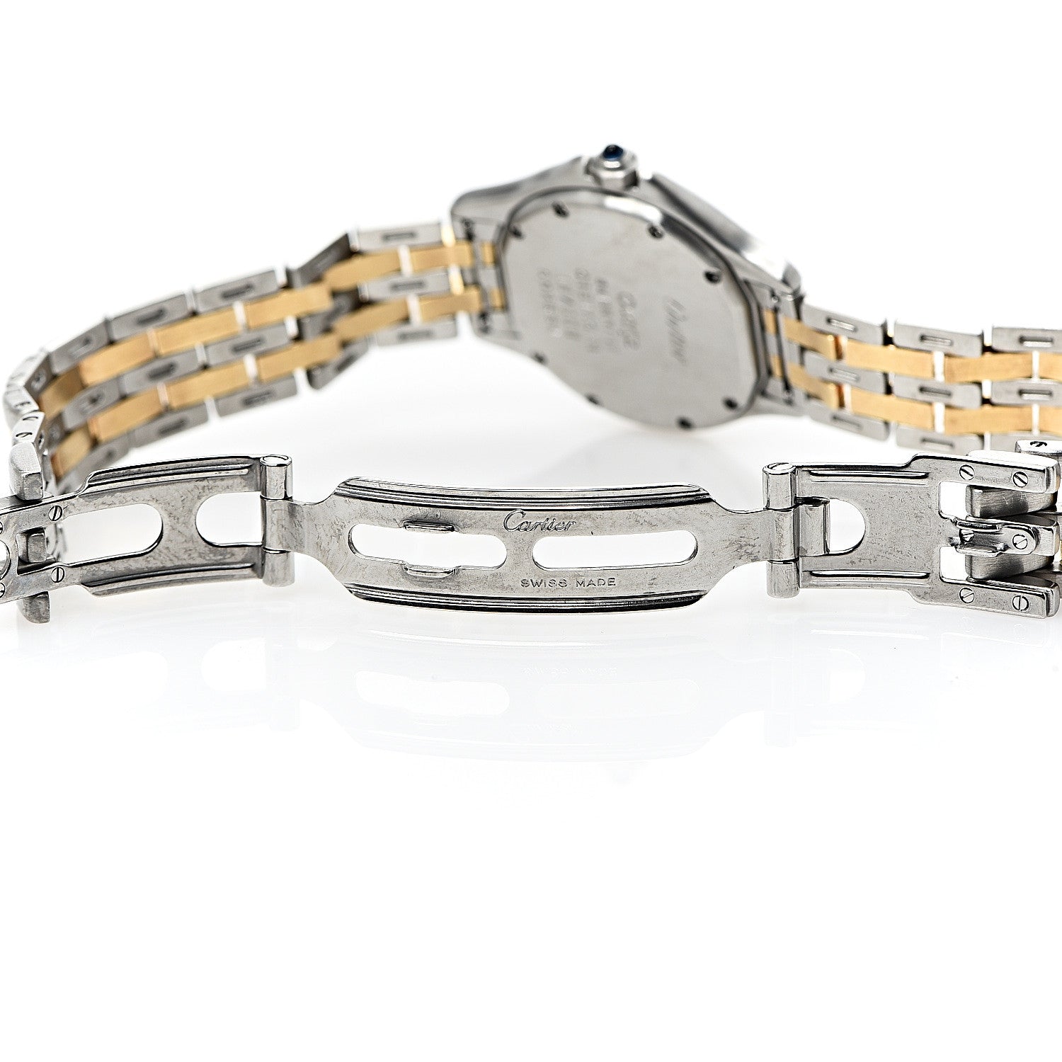 Cartier Stainless Steel 18K Yellow Gold 26mm Cougar Quartz Watch 5 of 5