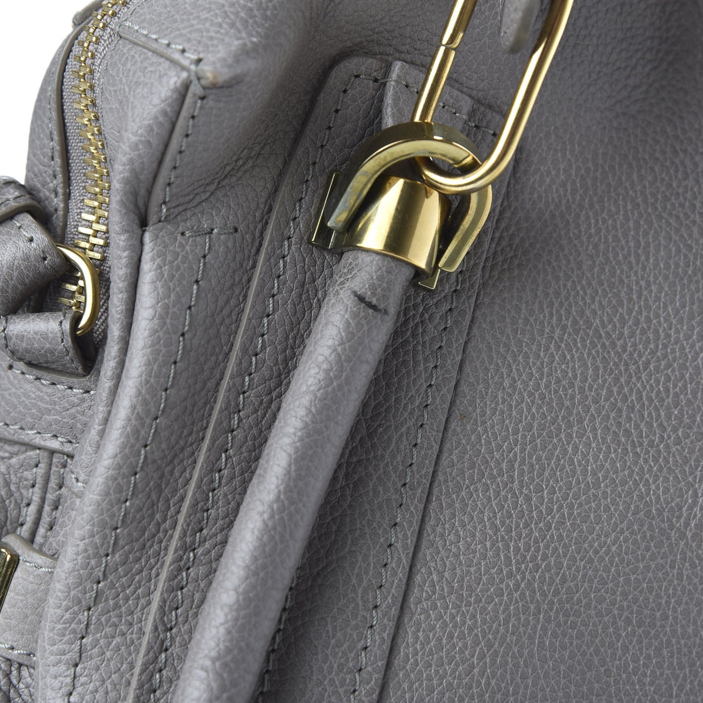 Calfskin Medium Paraty Cashmere Grey