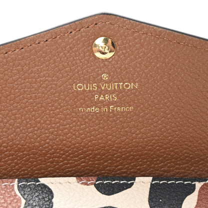 Louis Vuitton Empreinte Monogram Giant Wild At Heart Key Pouch Caramel 6 of 7
