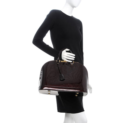 Louis Vuitton Vernis Alma GM Amarante 2 of 10