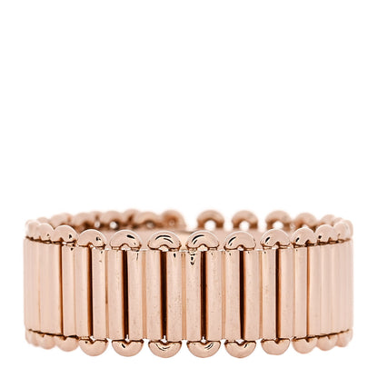 Tiffany 18K Rose Gold Diamond Ribbon Ring 54 6.75 3 of 5