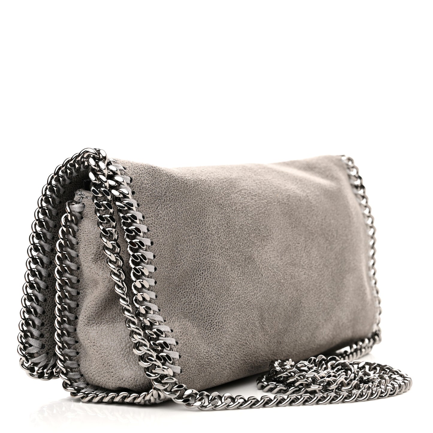 Shaggy Deer Falabella Crossbody Bag Light Grey