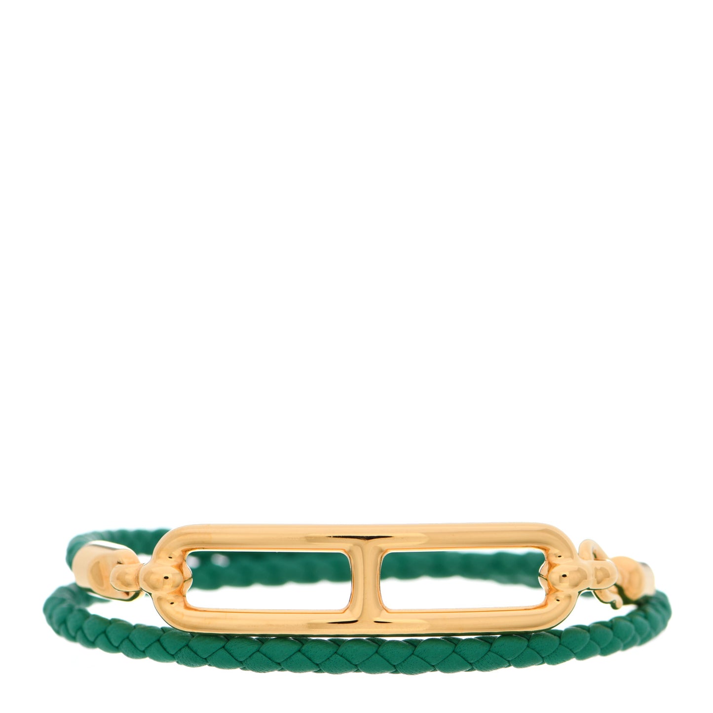 Swift Roulis Double Tour Bracelet Vert Jade