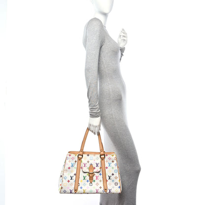 Louis Vuitton Monogram Multicolor Aurelia MM White 2 of 10