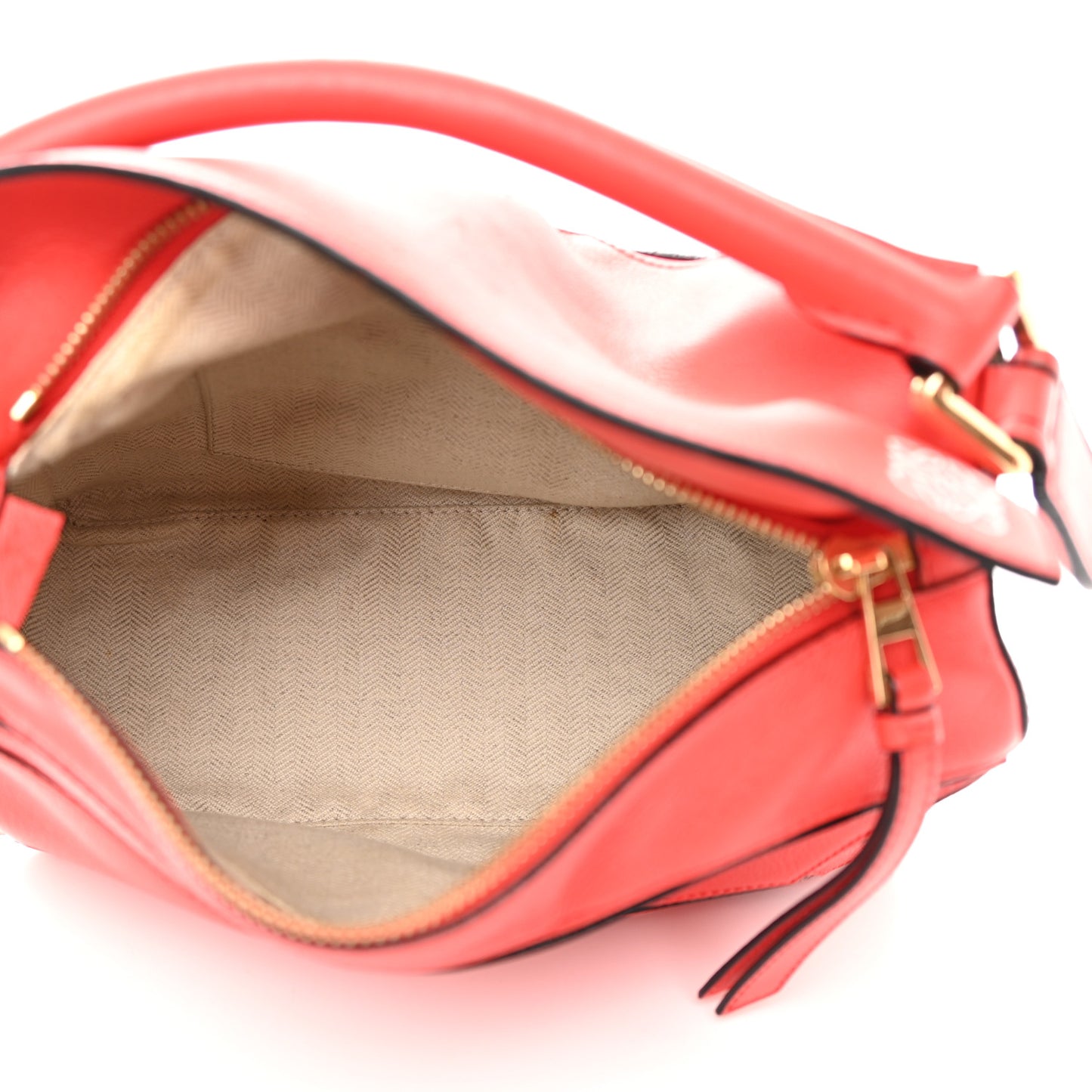 Calfskin Small Puzzle Bag Scarlet