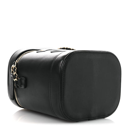 Chanel Lambskin Timeless Vanity Cosmetic Case Black 4 of 12