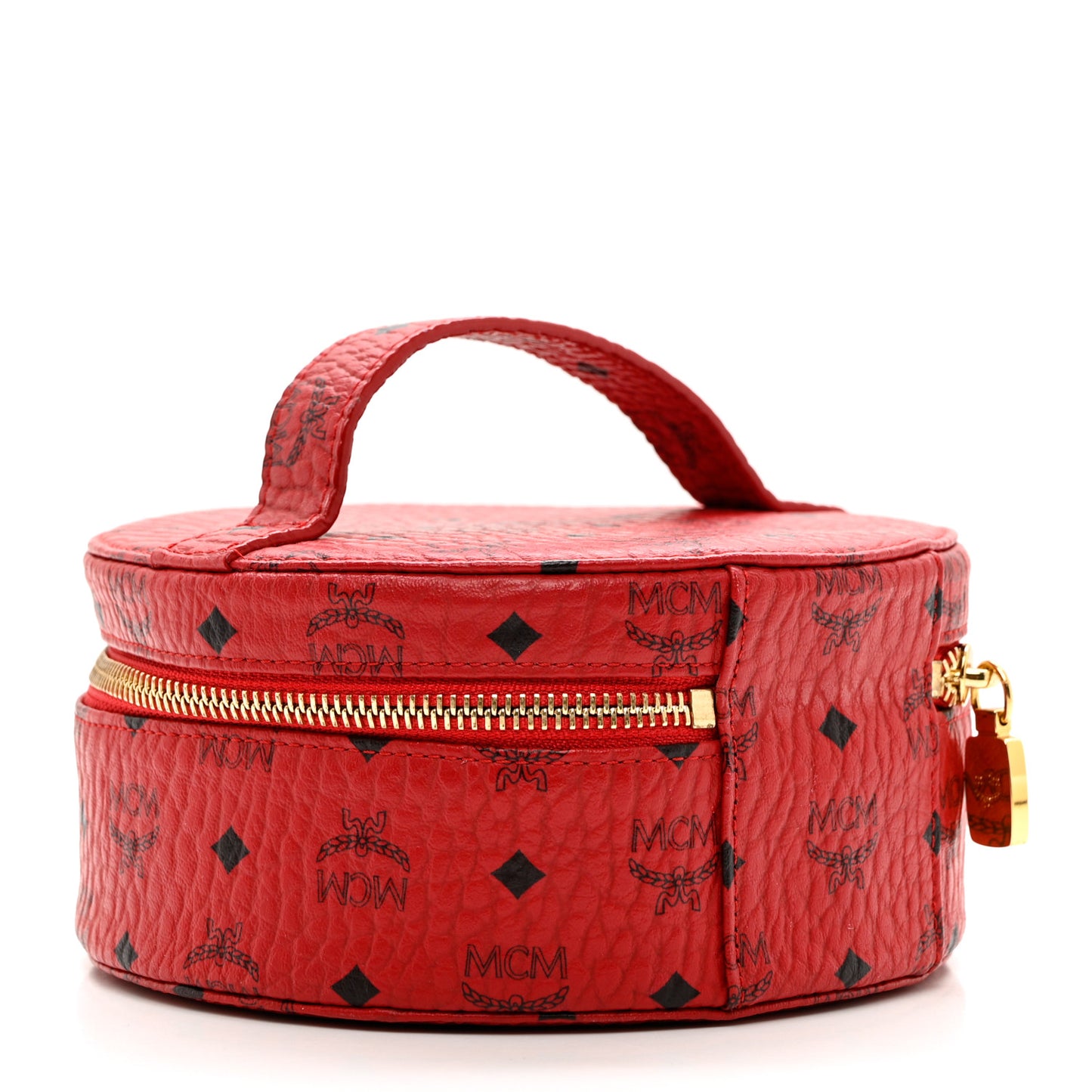 Visetos Vanity Cosmetic Case Red