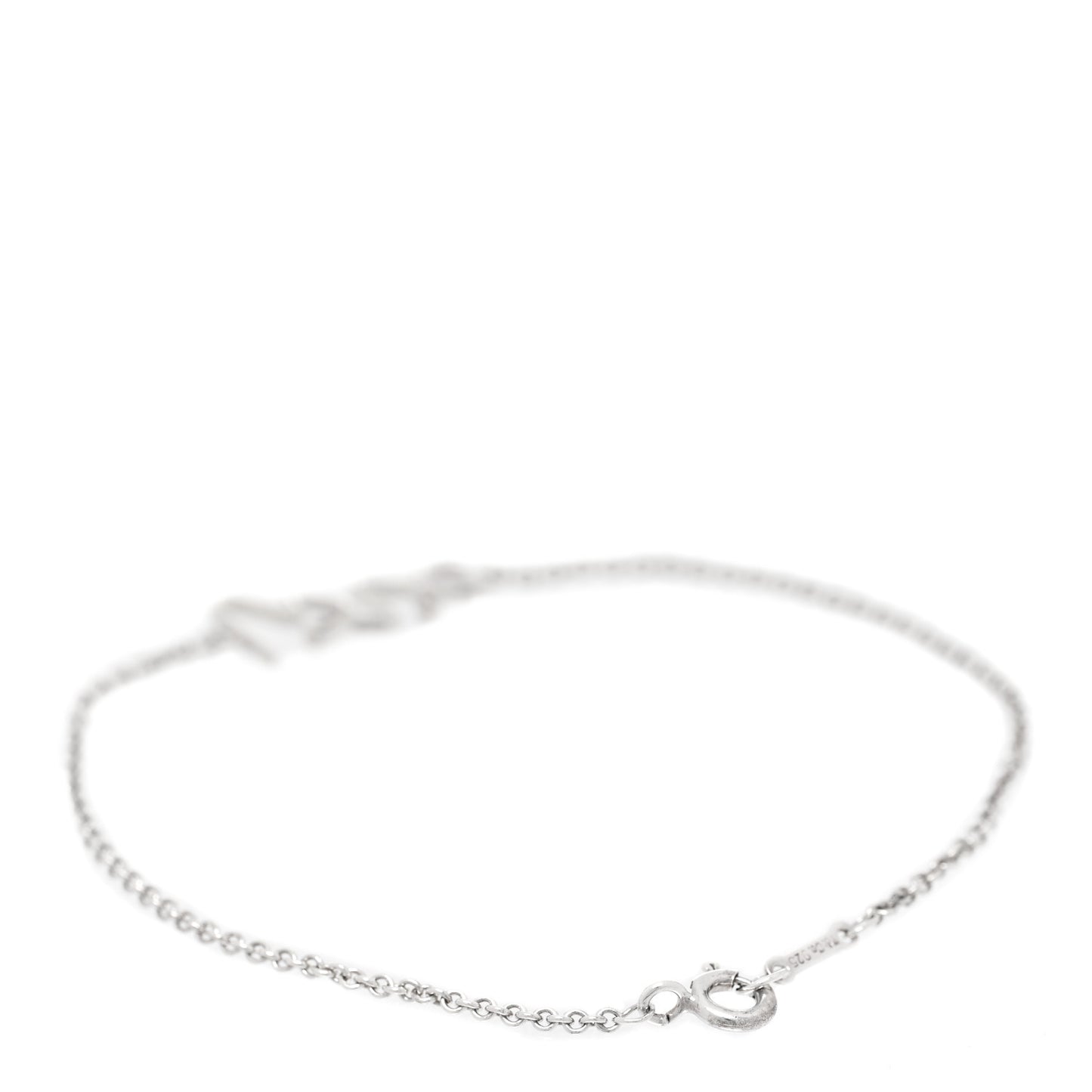Sterling Silver Graffiti Love Bracelet