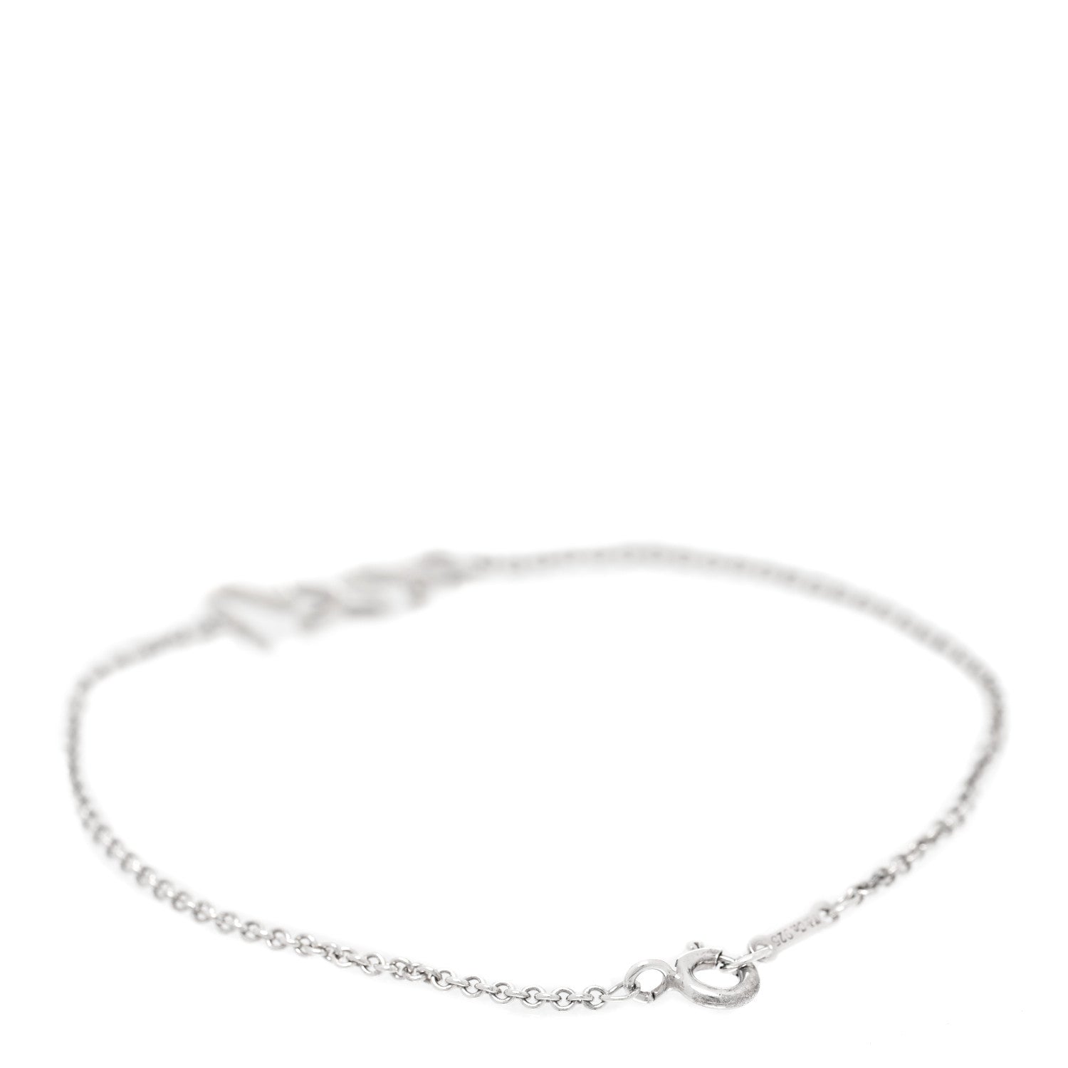 Tiffany Sterling Silver Graffiti Love Bracelet 2 of 4