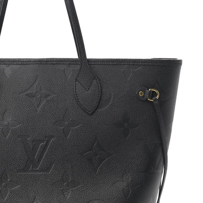 Louis Vuitton Empreinte Monogram Giant Neverfull MM Black 7 of 10