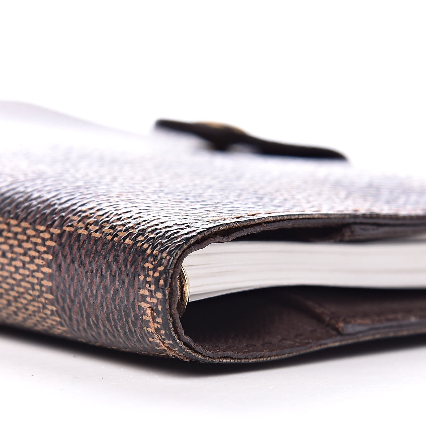 Damier Ebene Small Ring Agenda Cover