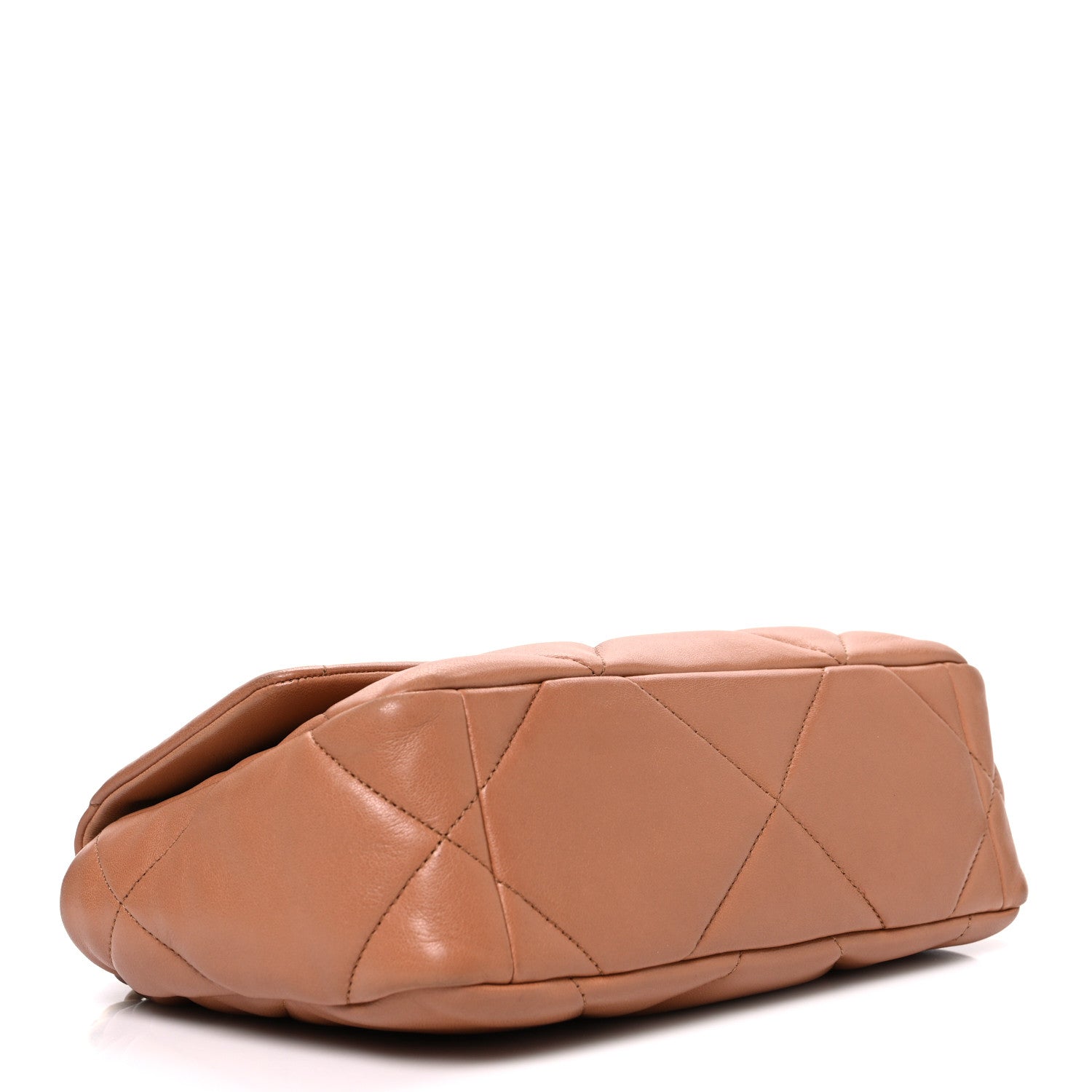 Chanel Lambskin Quilted Medium Chanel 19 Flap Brown 4 of 10