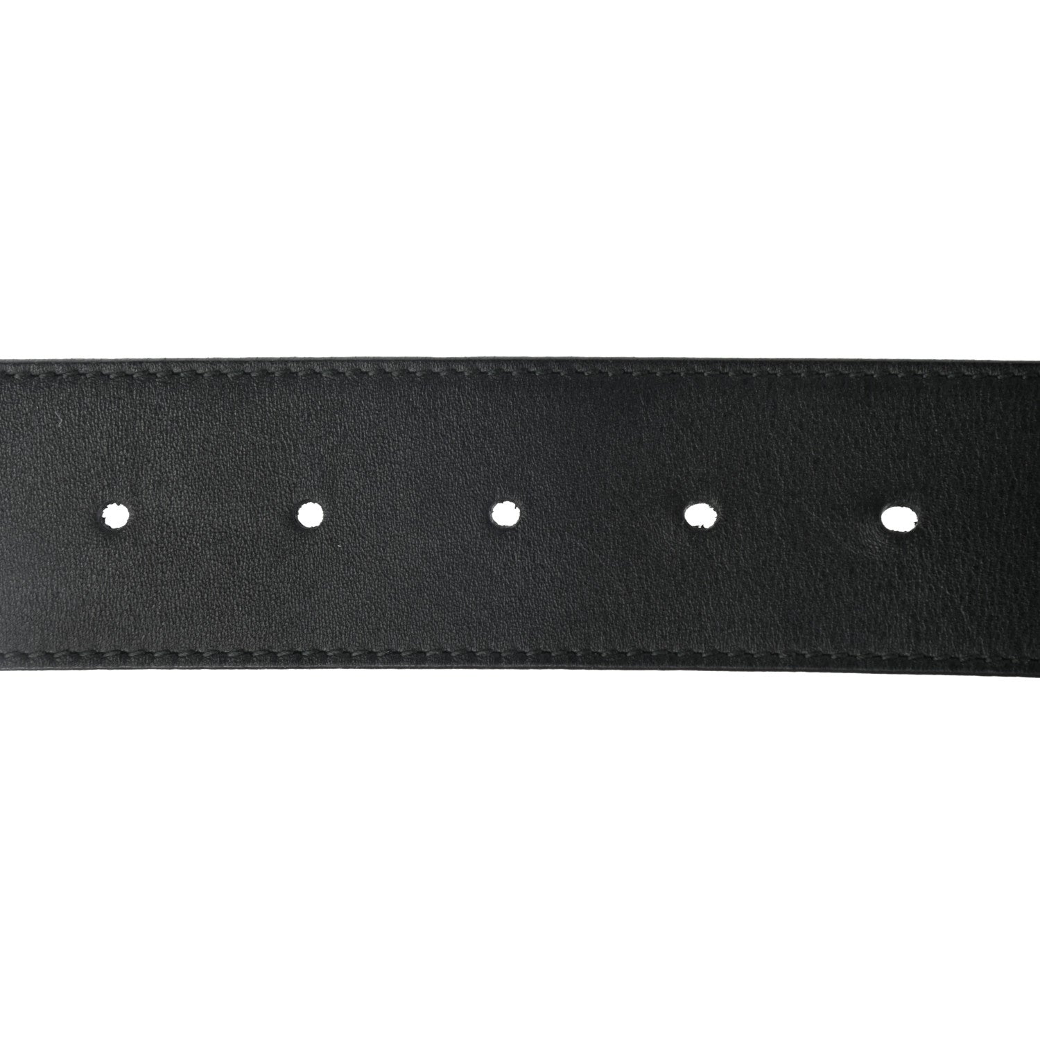 Gucci Moon Calfskin Nickel Double G 40mm Belt 90 36 Black 5 of 6