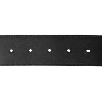 Gucci Moon Calfskin Nickel Double G 40mm Belt 90 36 Black 5 of 6