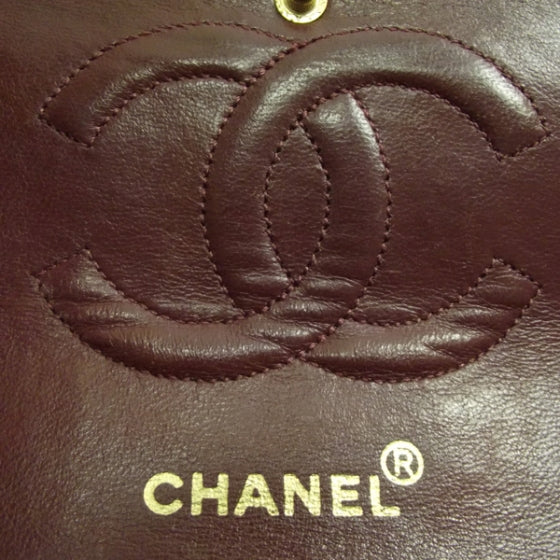 Chanel Lambskin Chevron Double Flap Black 9 of 13