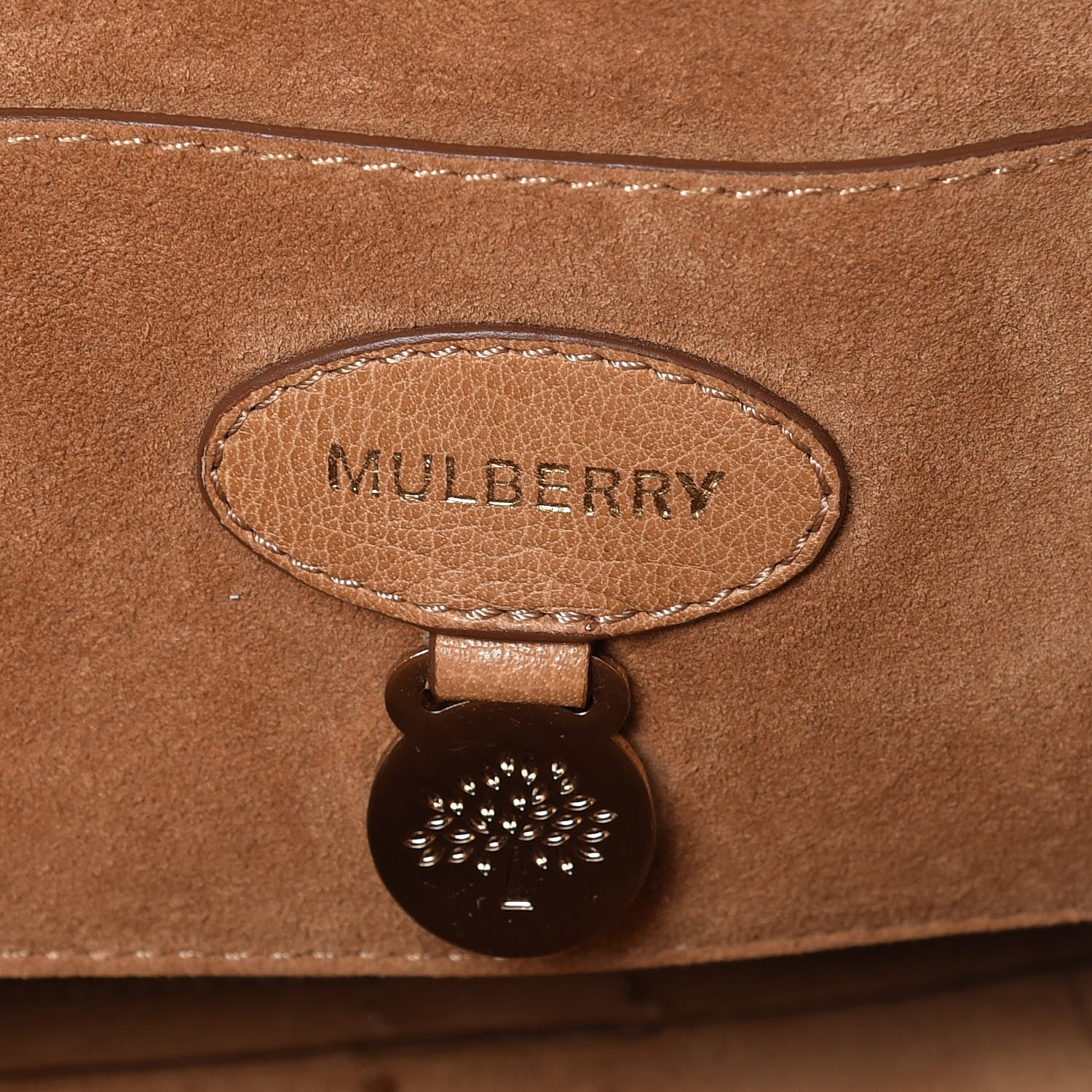 Mulberry Glossy Buffalo Bayswater Fudge 5 of 13
