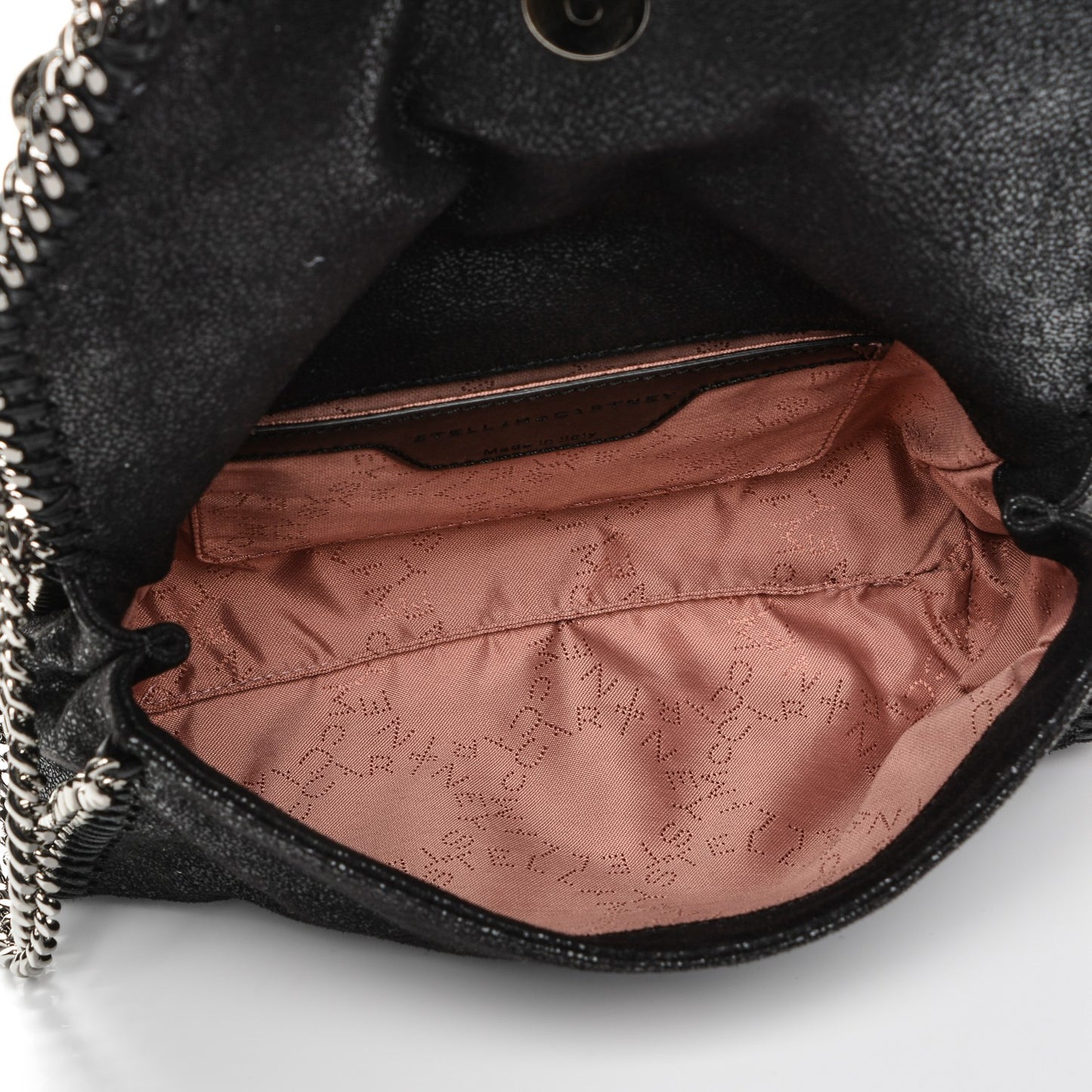 Shaggy Deer Falabella Mini Crossbody Bag Black