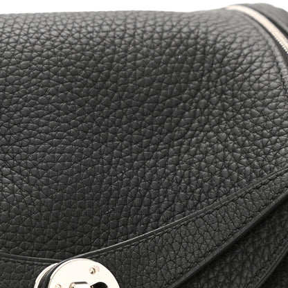 Hermes Taurillon Clemence Lindy 26 Black 10 of 12