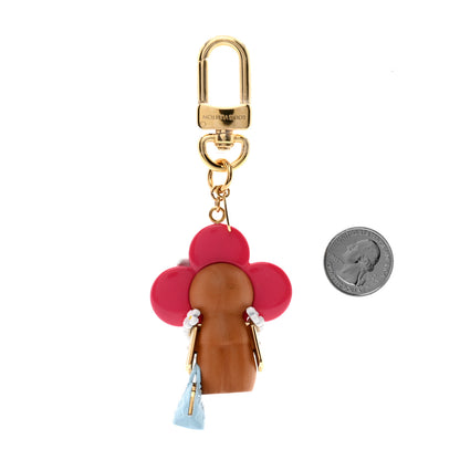 Louis Vuitton Resin Wood Vivienne Hawaii Bubblegram Alma BB Bag Charm Key Holder 2 of 5