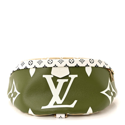 Louis Vuitton Monogram Giant Bumbag Kaki Beige 1 of 9