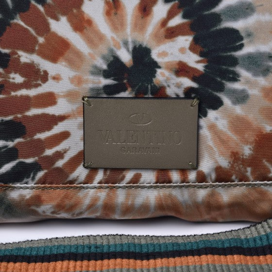Valentino Garavani Nylon Tie Dye Messenger Bag Deep Army Green 6 of 8