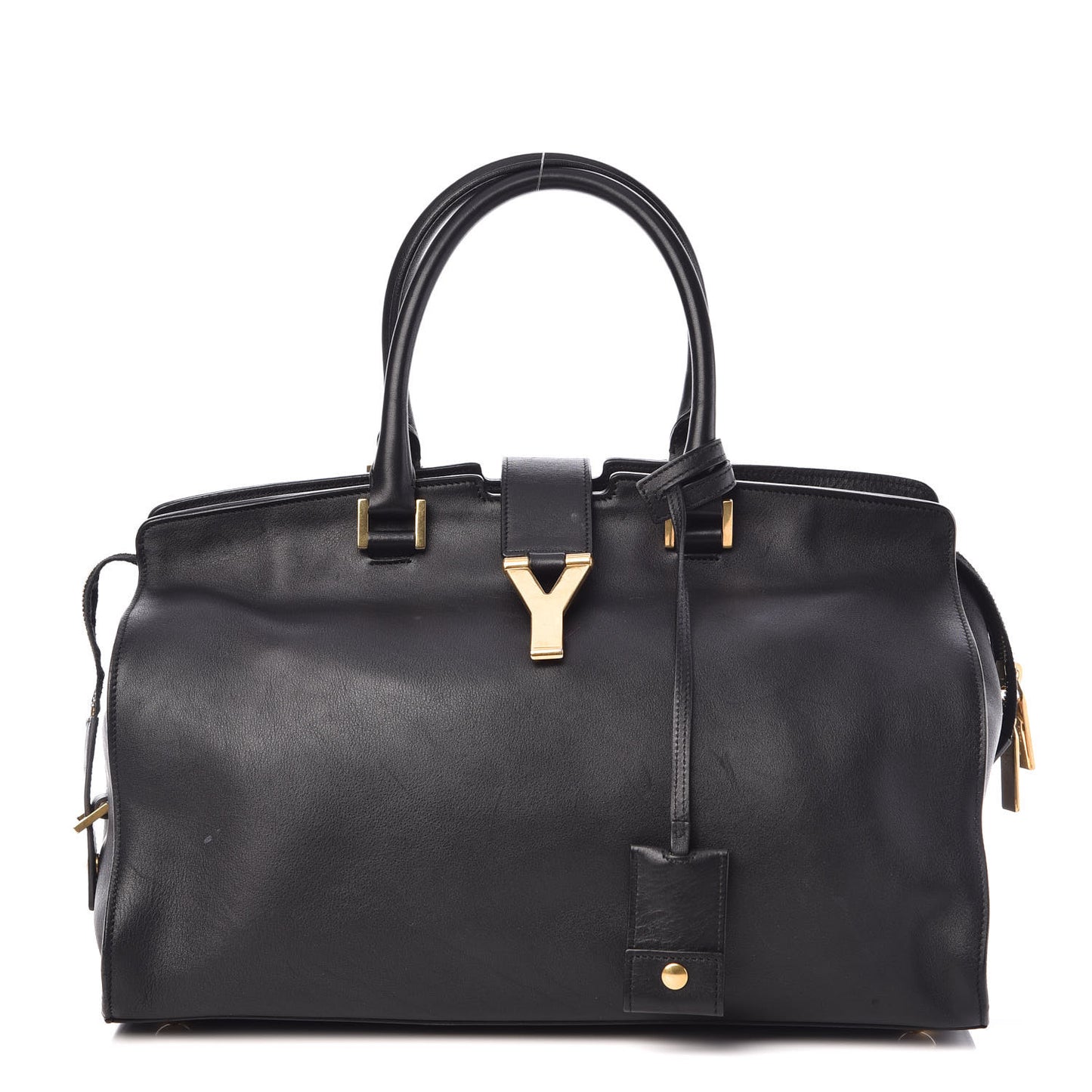 Calfskin Medium Classic Y Cabas Black