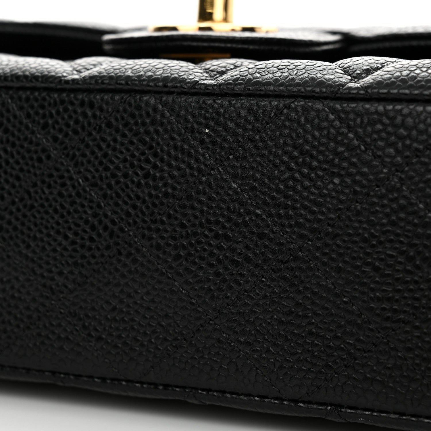 Chanel Caviar Quilted Medium Double Flap Black 13 of 13