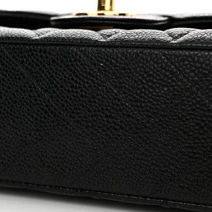 Chanel Caviar Quilted Medium Double Flap Black 13 of 13