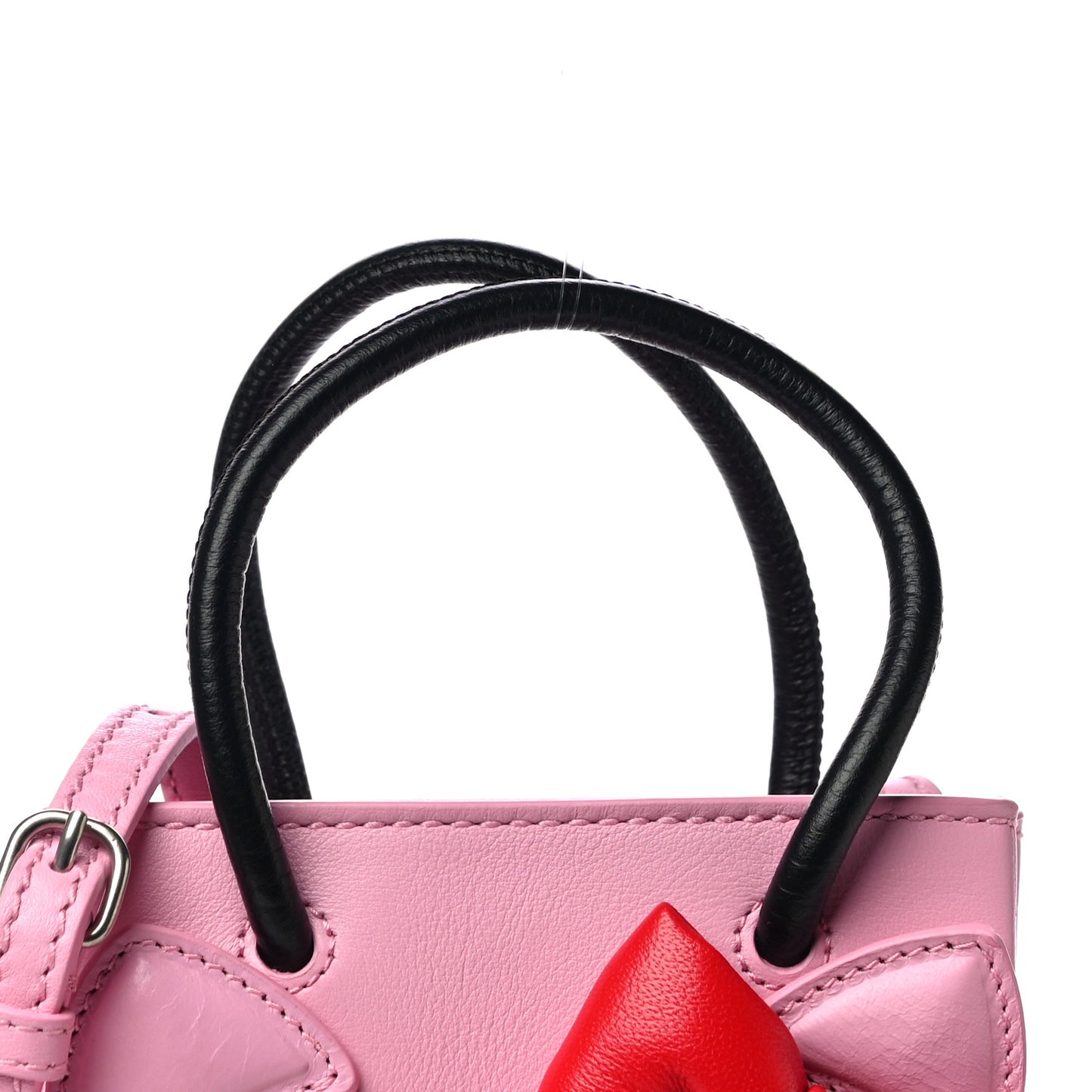 Calfskin Hello Kitty Phone Holder Bag Pink