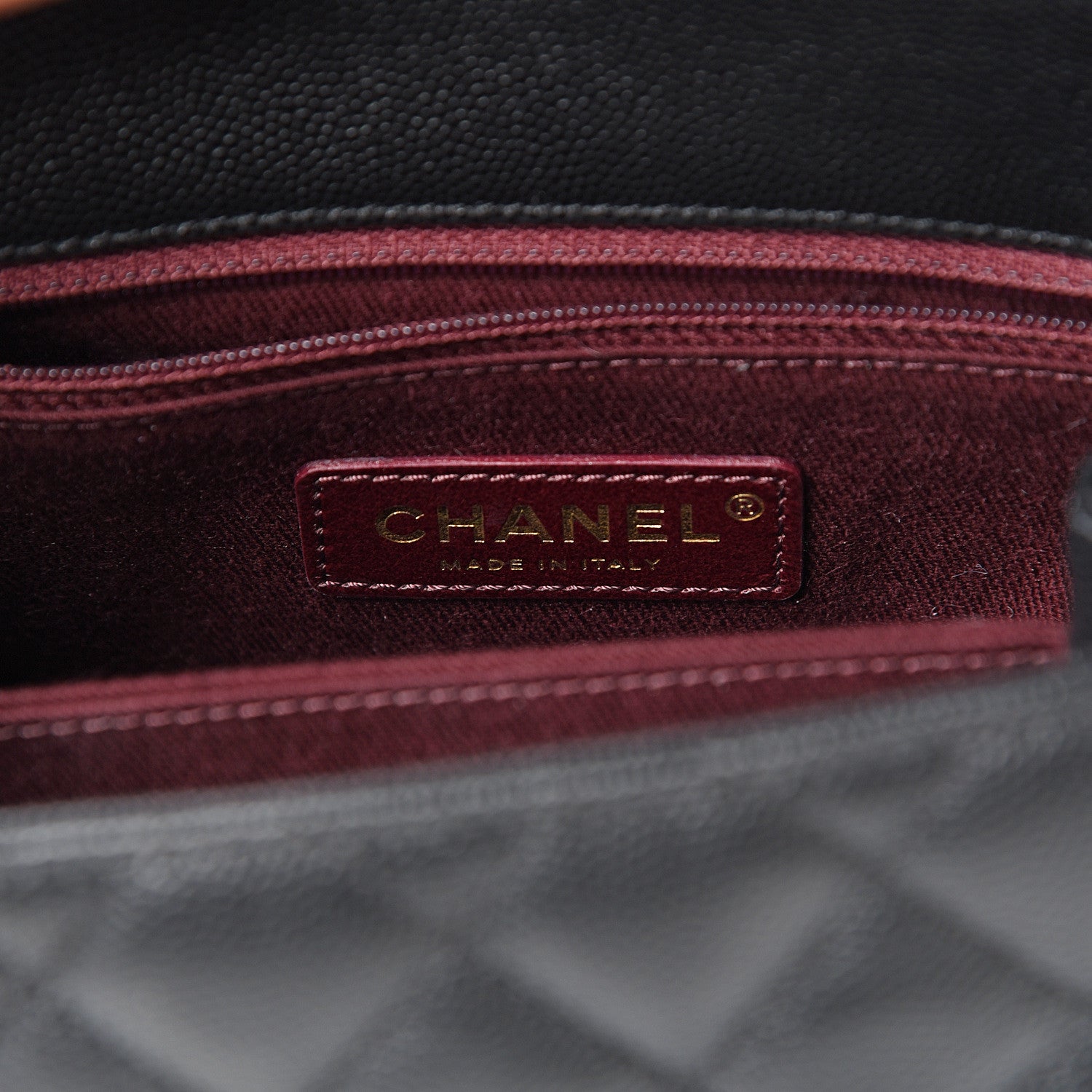 Chanel Caviar Quilted Mini Coco Handle Flap Black 5 of 10
