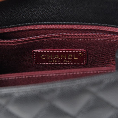 Chanel Caviar Quilted Mini Coco Handle Flap Black 5 of 10