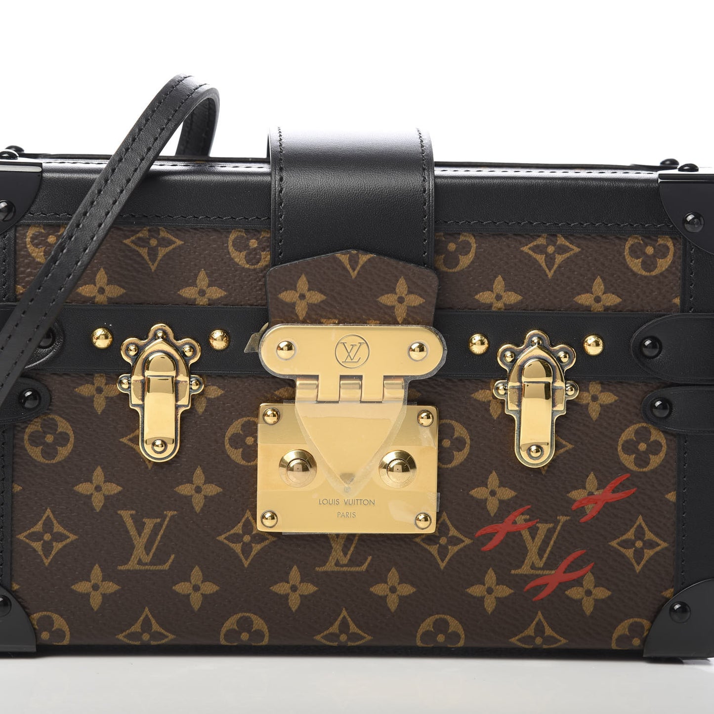 Monogram Petite Malle Black